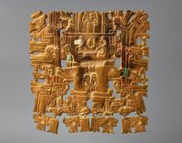Brustschmuck der Chavin-Kultur, n&ouml;rdliches Hochland in Peru, 9.-3. Jhd. v.Chr. Sammlung Ebn&ouml;ther