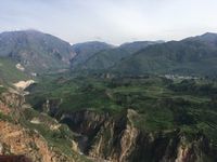 Blick ins Colca-Tal bei Arequipa