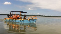 Bootsfahrt auf dem Amazonas
