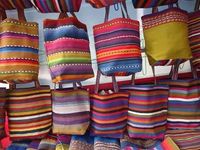 Stofftaschen aus Peru